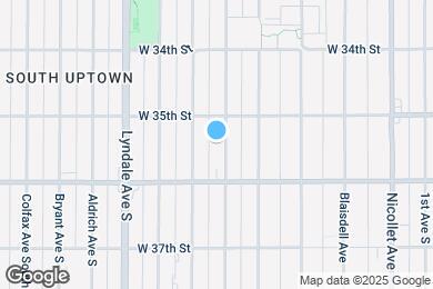 Map image of the property - 3520 Grand Ave S