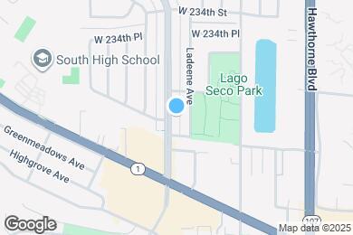 Map image of the property - 23638 Anza Ave