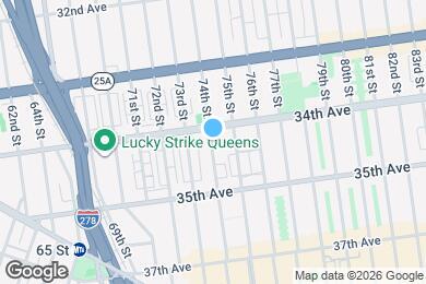 Map image of the property - 34-15 74th Street