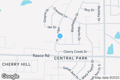 Map image of the property - 8128 Park Pike