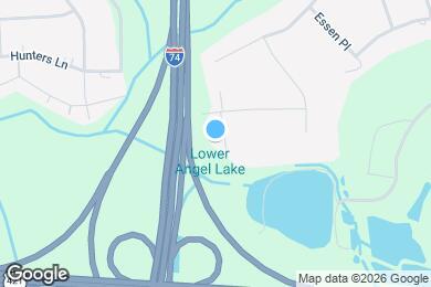 Map image of the property - 405 Ashington Ct