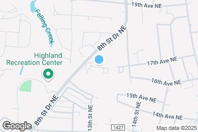 Map image of the property - The Gates at Highland apartment homes