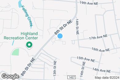 Map image of the property - The Gates at Highland