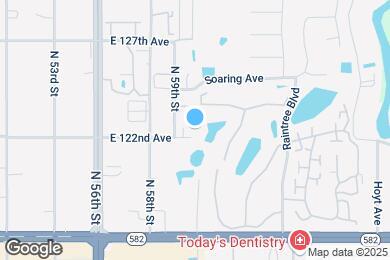 Map image of the property - Chateau of Tampa