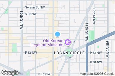 Map image of the property - 1343 Q St NW