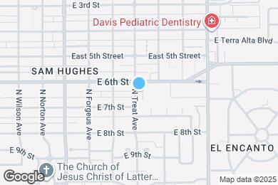 Map image of the property - 428 N Treat Ave