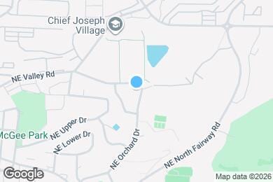 Map image of the property - 1315 NE Orchard Dr