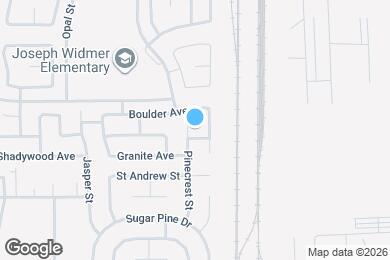 Map image of the property - 13630 Onyx Ct