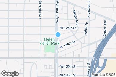 Map image of the property - 12436 S Vermont Ave
