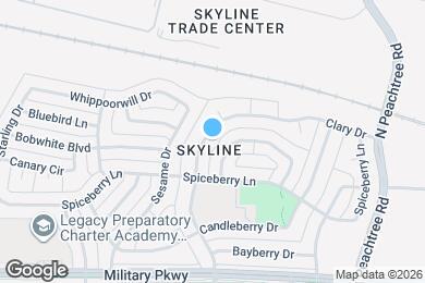 Map image of the property - 324 Clary Dr