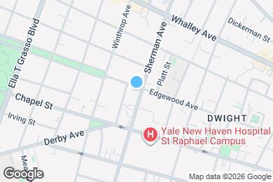Map image of the property - 208 Sherman Ave