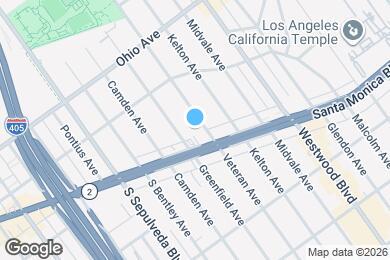 Map image of the property - 1663 Veteran Ave