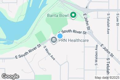 Map image of the property - 1111 E South River