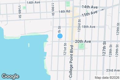 Map image of the property - 120-01 20th Ave