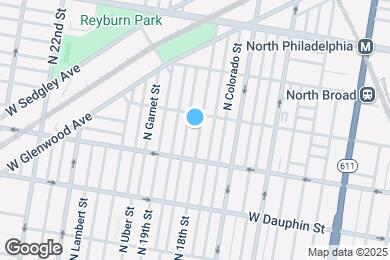 Map image of the property - 2442 N 18th St