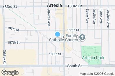 Map image of the property - 18626 Corby Ave