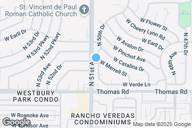 Map image of the property - 2956 N 50th Dr