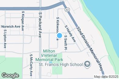 Map image of the property - 4062 S Kirkwood Ave