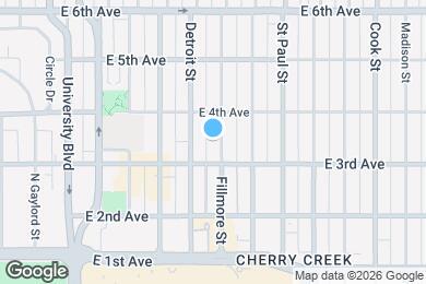 Map image of the property - 345 Fillmore St