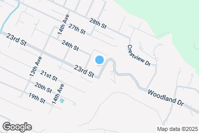 Map image of the property - 2305 16th Ave