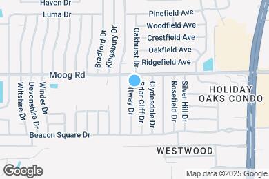 Map image of the property - 3420 Ottway Dr