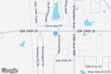 Map image of the property - 904 SW 35th St