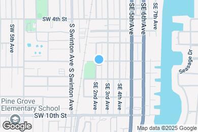 Map image of the property - 711 SE 2nd Ave