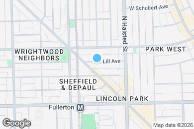 Map image of the property - 863 W Lill Ave
