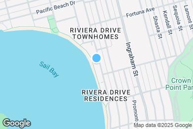 Map image of the property - 3850 Riviera Dr