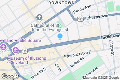 Map image of the property - 1101 Euclid Ave