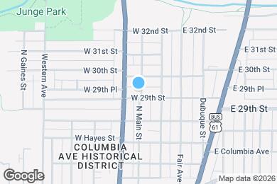 Map image of the property - 236 W 29th St