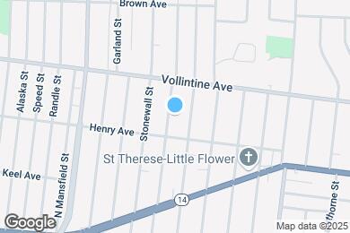 Map image of the property - 888 N Willett St