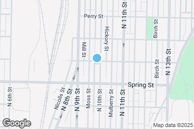 Map image of the property - 1058 N 10th St