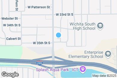 Map image of the property - 3545 S Walnut St
