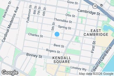 Map image of the property - 167 Charles St