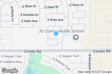 Map image of the property - 1378 E Ryan Rd