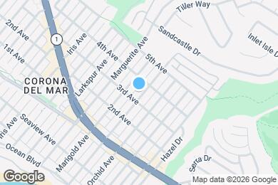 Map image of the property - 609 Narcissus Ave