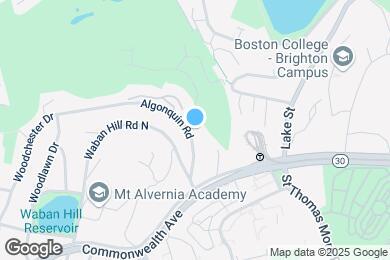 Map image of the property - 51 Algonquin Rd