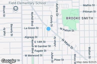 Map image of the property - Pecan Villa Apartments