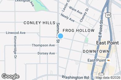 Map image of the property - 1786 Linwood Ave