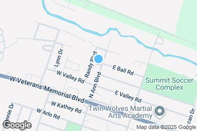 Map image of the property - 304 N Ann Blvd