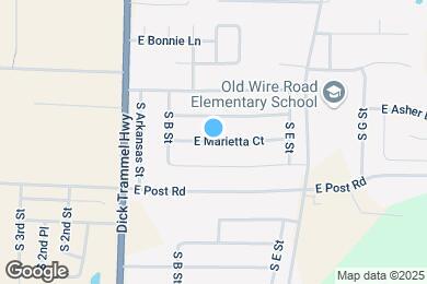 Map image of the property - 311 E Marietta Ct