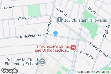 Map image of the property - 72 W Hudson Ave