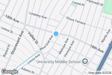 Map image of the property - 125 Carolina Ave