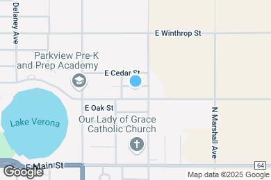 Map image of the property - 506 E Maple St