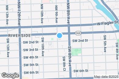 Map image of the property - 869 SW 2nd St