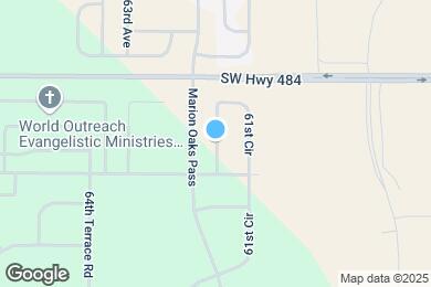 Map image of the property - 13624 SW 61st Cir