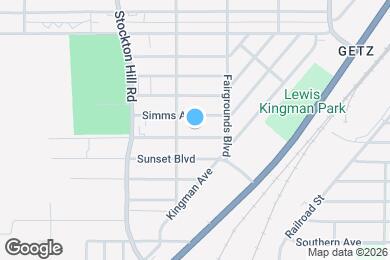 Map image of the property - 2021 E Louise Ave