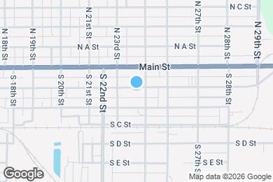 Map image of the property - 2321 S A St