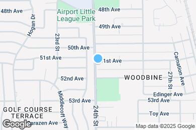 Map image of the property - 6637 24th St